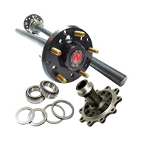 Chromoly Rear Axle Shaft Bundle with 35 Spline Nitro Full Spool for Dana 44