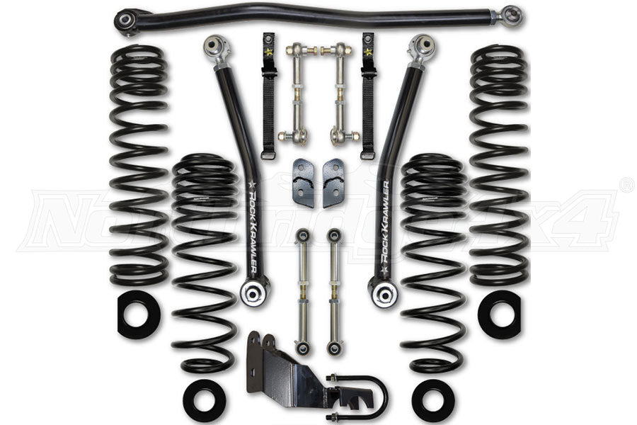 ROCK KRAWLER 2.5IN FLEX SYSTEM LIFT KIT JL 4dr