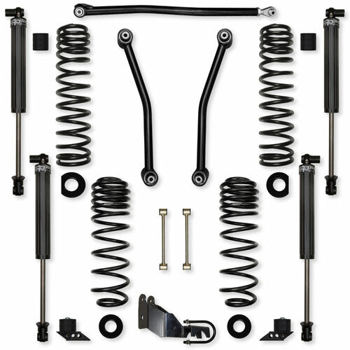 ROCK KRAWLER 2.5IN ADVENTURE STAGE 1 LIFT KIT W/ SHOCKS JL 4Dr