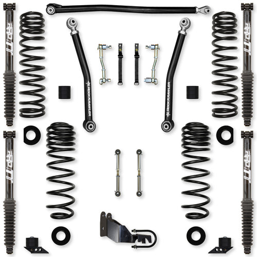 ROCK KRAWLER 3.5IN FLEX TT SYSTEM LIFT KIT JL 4dr