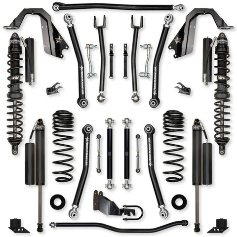 ROCK KRAWLER 3.5IN X FACTOR COIL OVER MID ARM LIFT KIT JL 4Dr